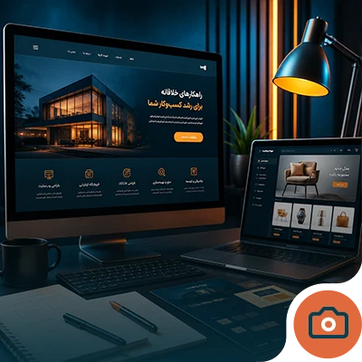 عکس طراحی وبسایت شرکتی و فروشگاهی